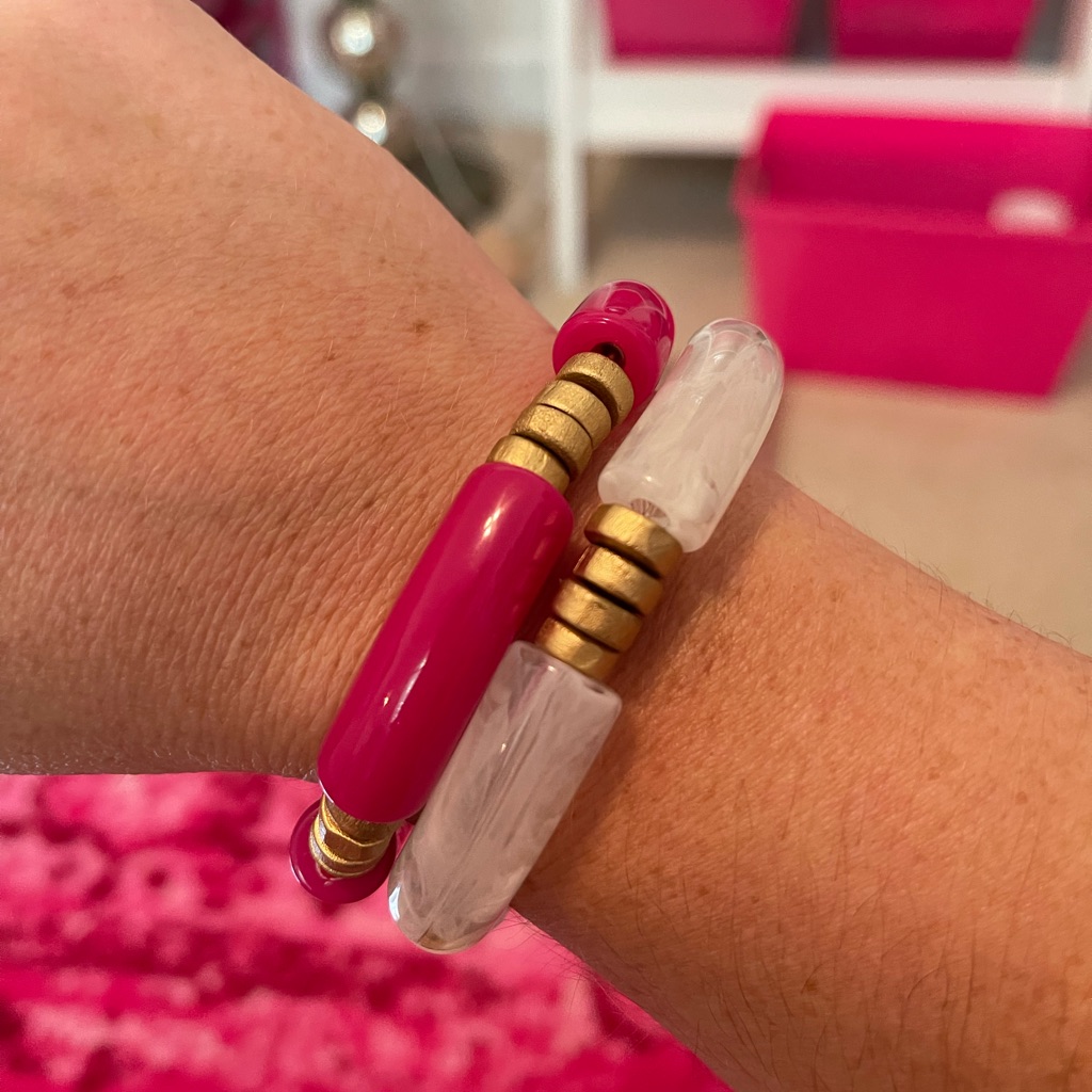 Acrylic Bracelet Stack